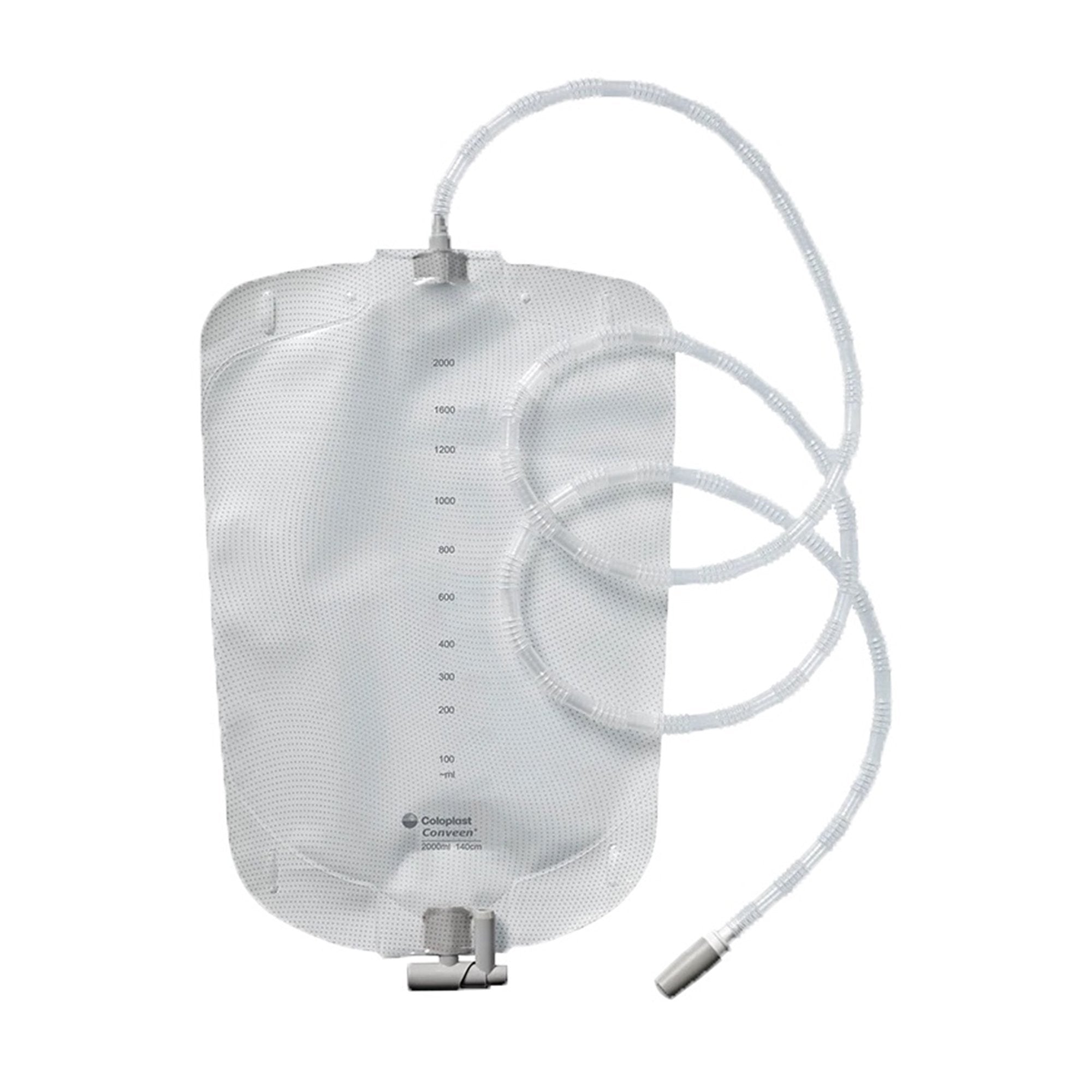 Coloplast - Urinary Drain Bag Moveen® Without Valve Sterile 2,000 mL Vinyl [10/BX]