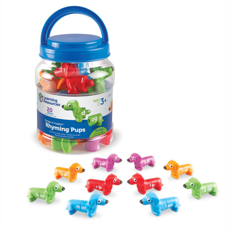 LEARNING RESOURCES - Snap-n-Learn™ Rhyming Pups