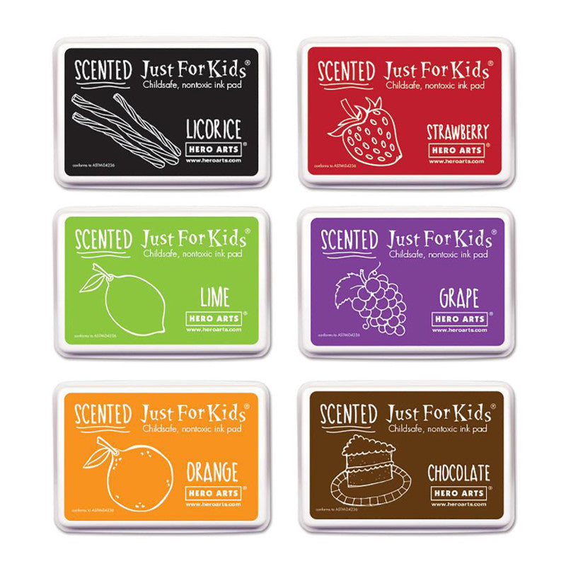 HERO ARTS - Just for Kids® Scented Ink Pad Bundle, Pack of 6