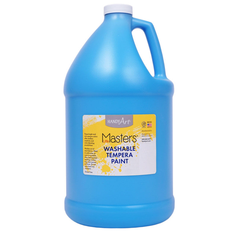 HANDY ART - Little Masters® Washable Tempera Paint, Light Blue, Gallon