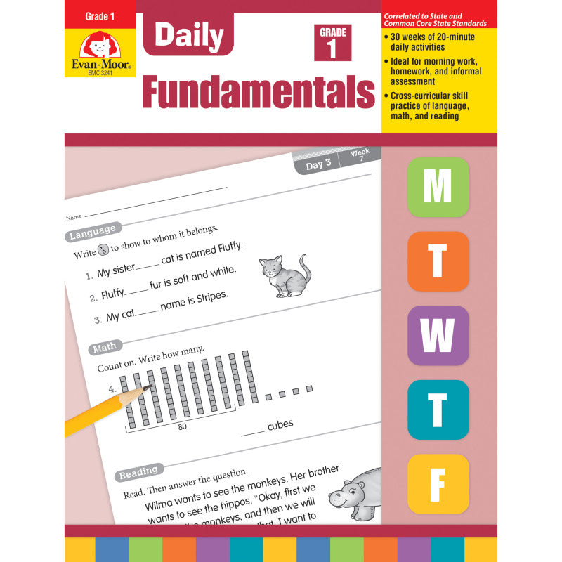 EVAN-MOOR - Daily Fundamentals, Grade 1