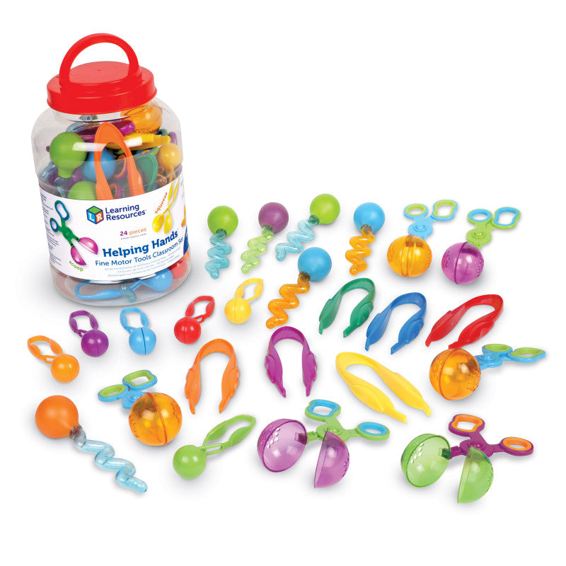 LEARNING RESOURCES - Helping Hands Fine Motor Tools Classroom Set