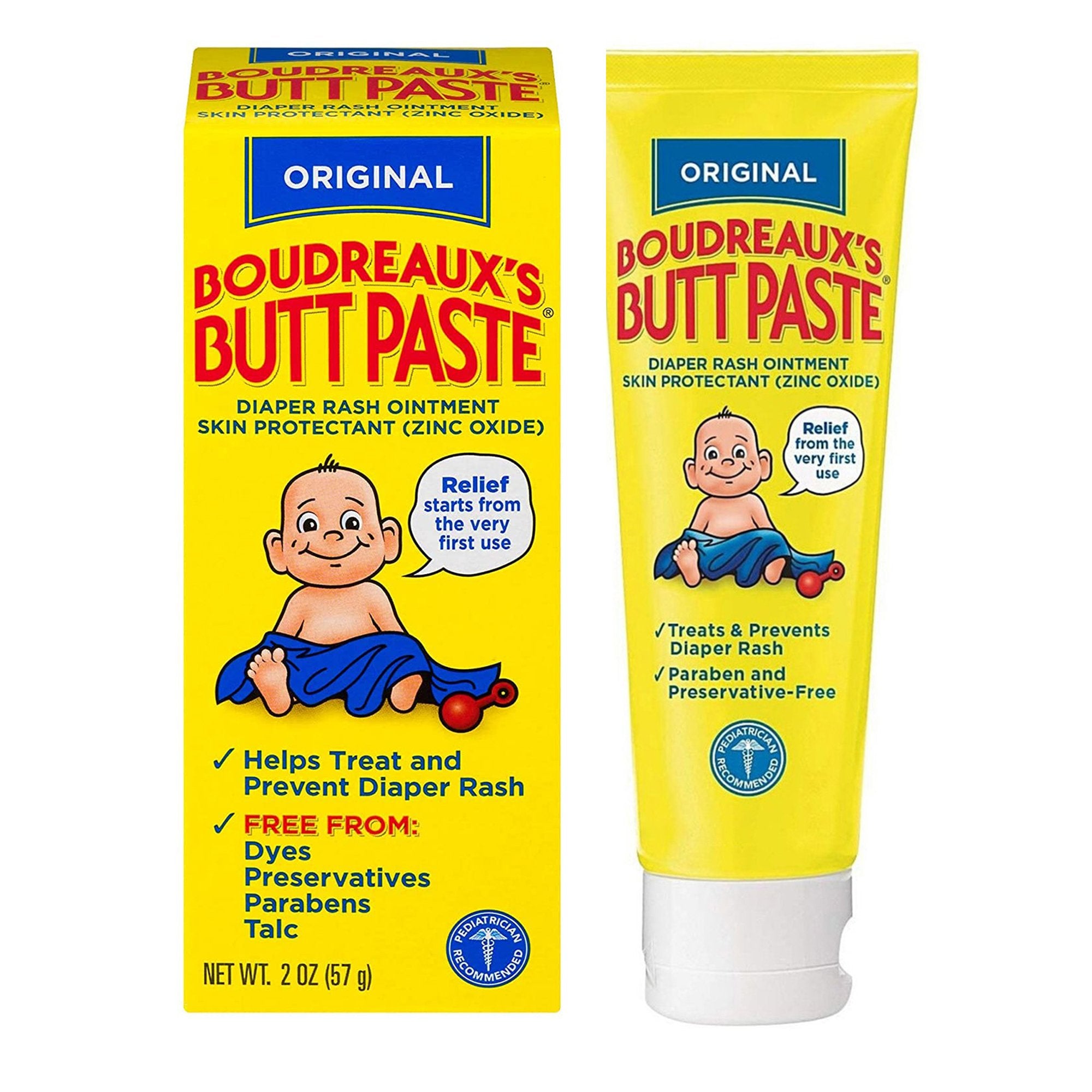 Blairex Labs - Diaper Rash Treatment Boudreaux's Butt Paste® 2 oz. Tube Scented Cream [1/EA]