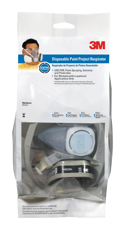 3M - 3M P95 Paint Project Disposable Respirator 5000 M 1 pc