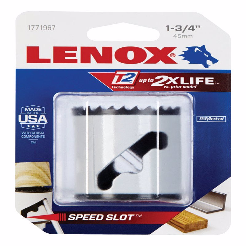 LENOX - Lenox 1 3/4 in. Bi-Metal Hole Saw 1 pk