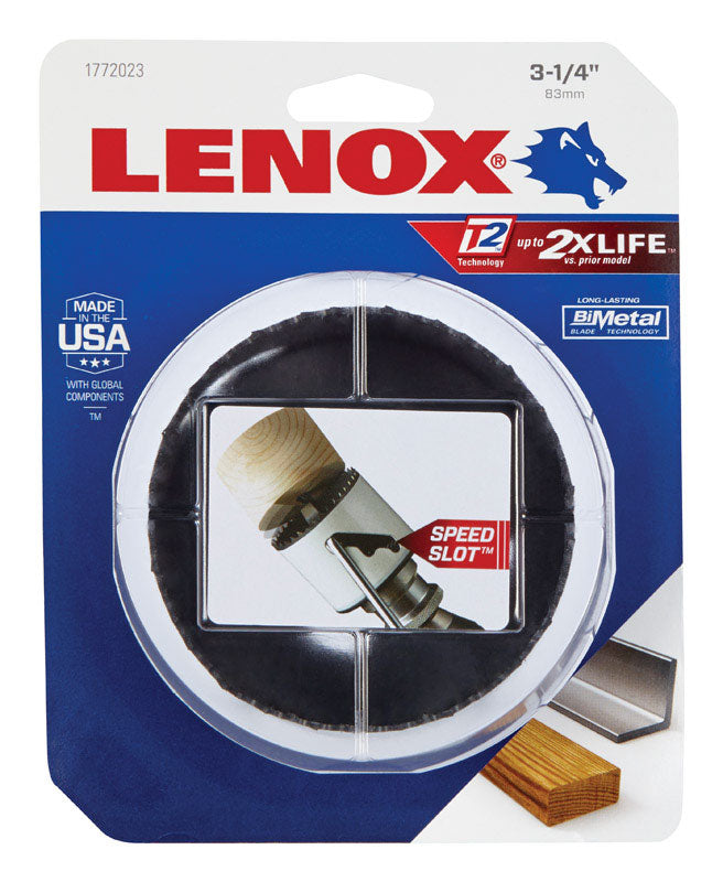 LENOX - Lenox 3-1/4 in. Bi-Metal Hole Saw 1 pk