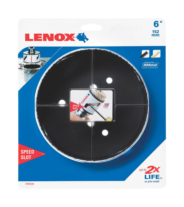 LENOX - Lenox 6 in. Bi-Metal Hole Saw 1 pk