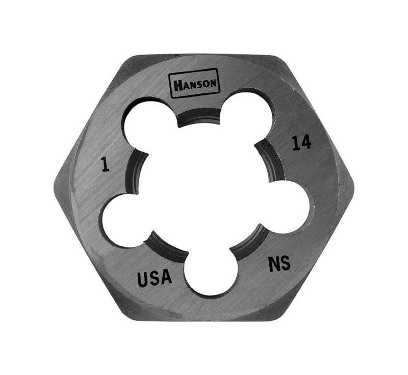 IRWIN - Irwin Hanson High Carbon Steel SAE Hexagon Die 1 in. 1 pc [8467]