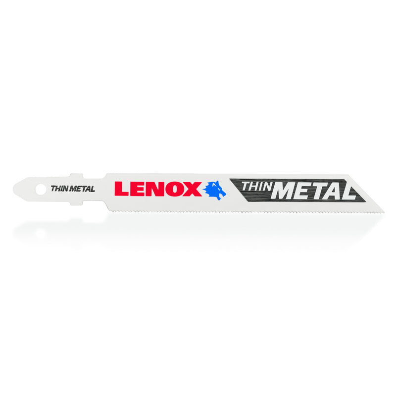 LENOX - Lenox 3-5/8 in. Bi-Metal T-Shank Extra Thin Metal Jig Saw Blade 24 TPI 3 pk