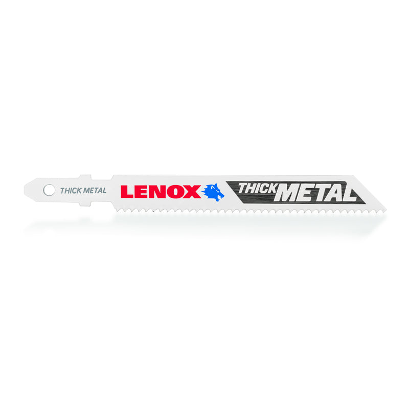 LENOX - Lenox 3-5/8 in. Bi-Metal T-Shank Thick Metal Jig Saw Blade 14 TPI 3 pk