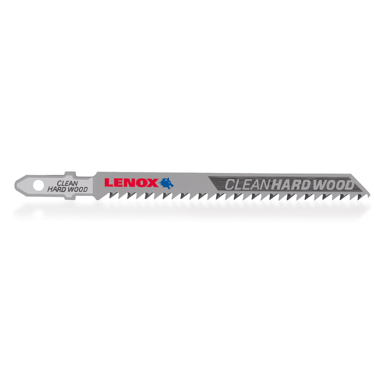 LENOX - Lenox 4 in. Bi-Metal T-Shank Clean Hard Wood Jig Saw Blade 10 TPI 3 pk