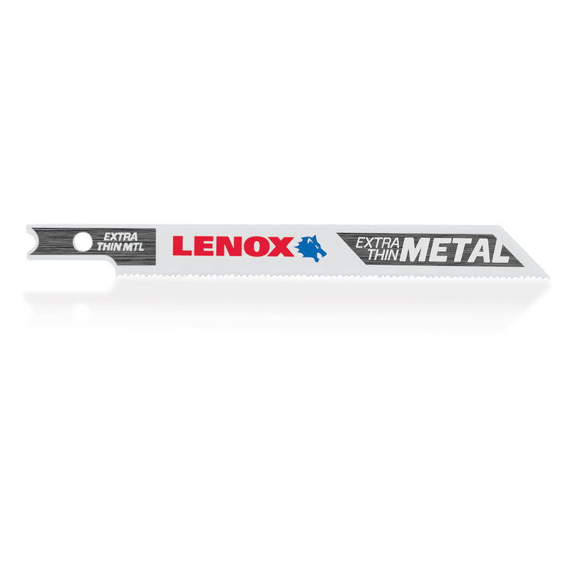 LENOX - Lenox 3-5/8 in. Bi-Metal U-Shank Extra Thin Metal Jig Saw Blade 32 TPI 5 pk