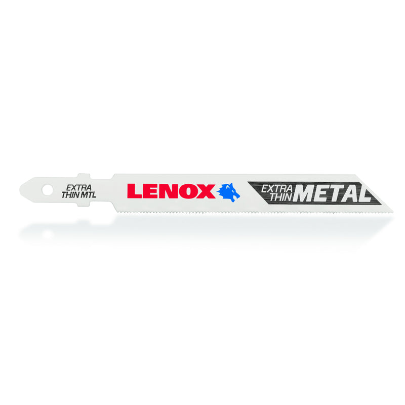 LENOX - Lenox 3-5/8 in. Bi-Metal T-Shank Extra Thin Metal Jig Saw Blade 32 TPI 3 pk