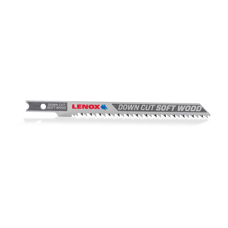 LENOX - Lenox 4 in. Metal U-Shank Down Cut Jig Saw Blade 10 TPI 3 pk