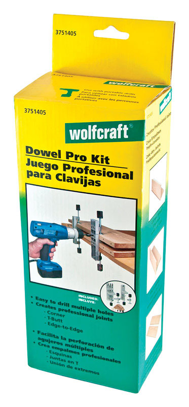 WOLFCRAFT - Wolfcraft Doweling Jig 1-1/4 in. 67 pc