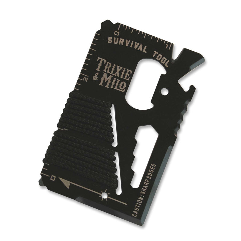 TRIXIE & MILO - Trixie & Milo Survival Wallet Multi-Tool 1 pc