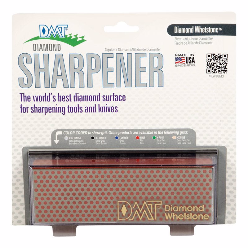 DMT - DMT Diamond Whetstone 6 in. L Diamond/Nickel Diamond Whetstone Sharpener 600 Grit 1 pc