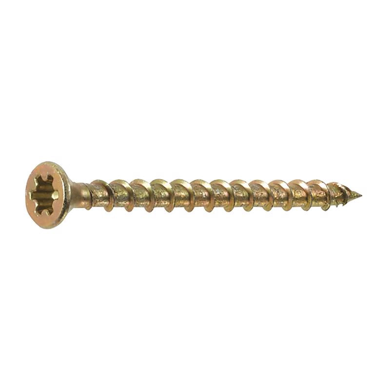 FASTENMASTER - FastenMaster PAMFast No. 8 X 1-3/4 in. L Star Yellow Zinc Collated Subfloor Screws 1000 pk