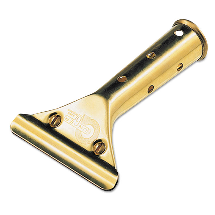 Unger - Golden Clip Brass 4.5" Squeegee Handle