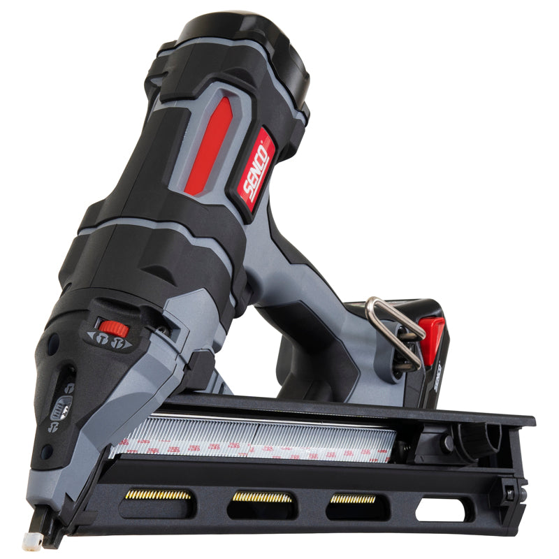 SENCO - Senco 15 Ga. Cordless 34 deg Pneumatic Finish Nailer Kit (Battery & Charger) 18 V