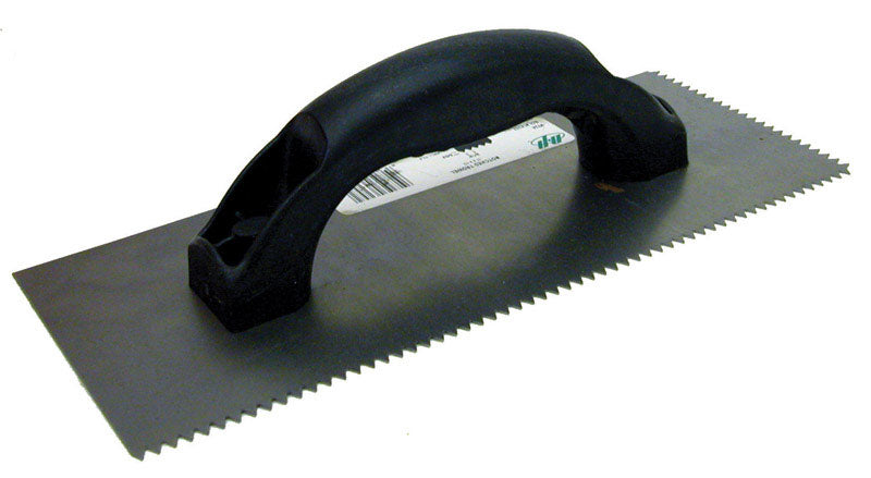 MARSHALLTOWN - Marshalltown QLT 4 in. W X 9 in. L Steel V Notched Trowel