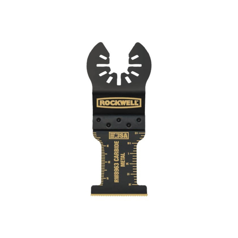 ROCKWELL - Rockwell 1-3/8 in. X 3.5 in. L Carbide Tipped Oscillating Blade 1 pc