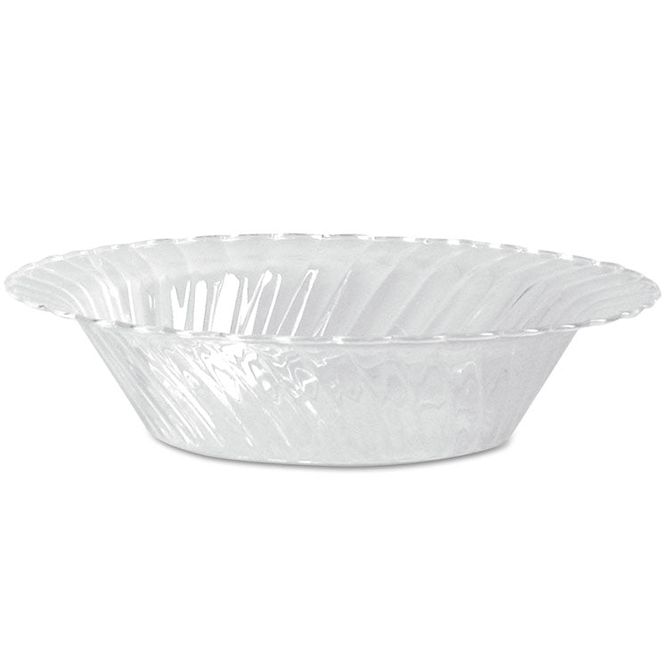 WNA - Classicware Plastic Dinnerware, Bowls, 10 oz, Clear, 18/Pack, 10 Packs/Carton