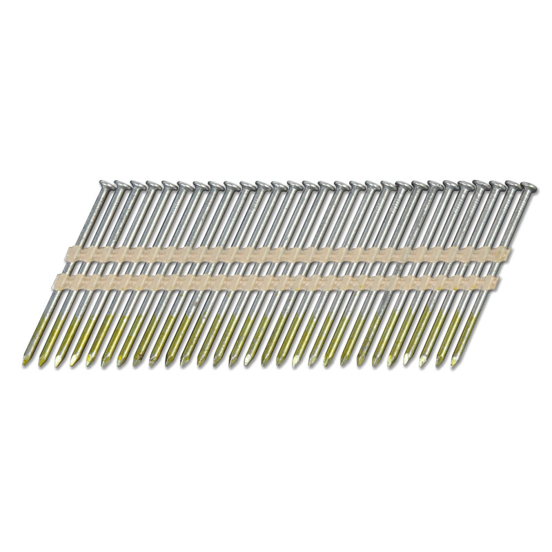 METABO HPT - Metabo HPT 3 in. Plastic Strip Bright Framing Nails 21 deg 1000 pk [20105SHPT]