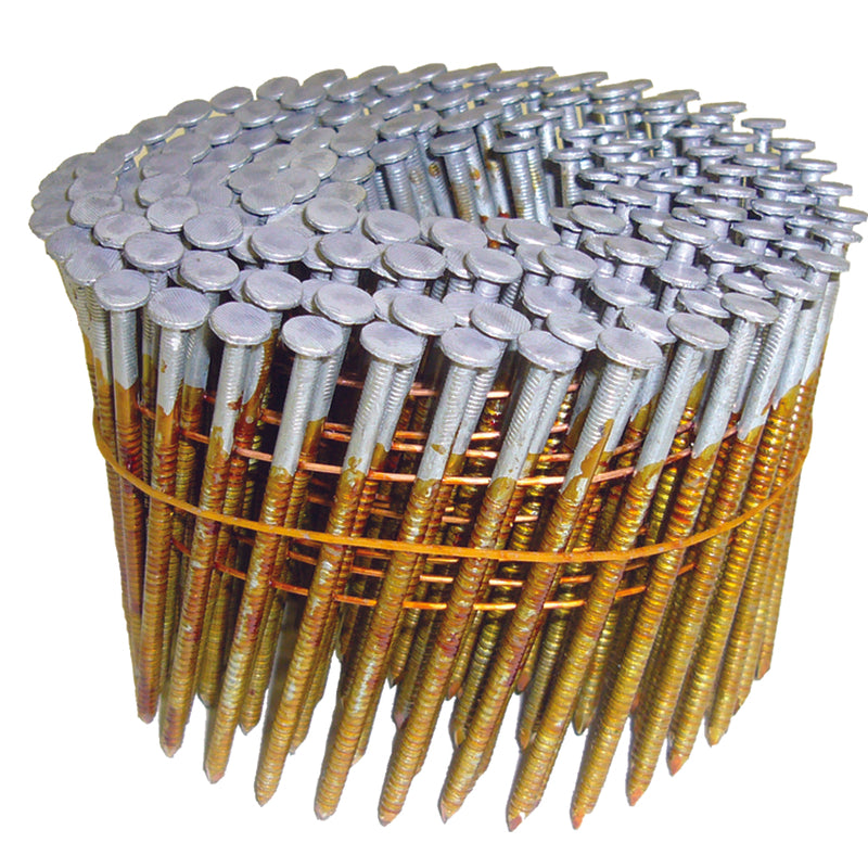 METABO HPT - Metabo HPT 3 in. Wire Coil Hot-Dip Galvanized Framing Nails 15 deg 2400 pk