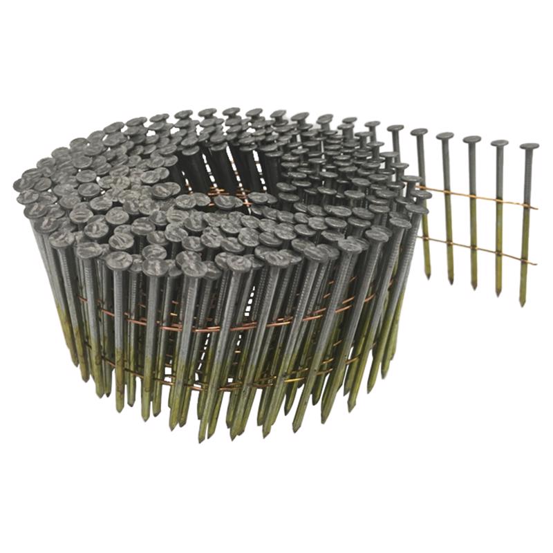 METABO HPT - Metabo HPT 2-1/4 in. Wire Coil Electro Galvanized Siding Nails 15 deg 3600 pk [13339HPT]