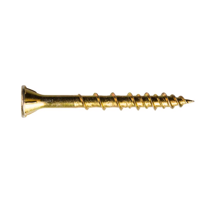 SIMPSON STRONG-TIE - Simpson Strong-Tie Strong-Drive No. 9 X 2 in. L T25 Yellow Zinc WSV Subfloor Screws 1 pk