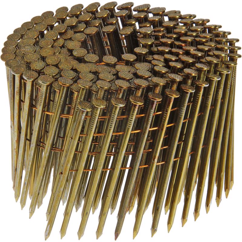 GRIP-RITE - Grip-Rite 3-1/4 in. 11 Ga. Wire Coil Coated Framing Nails 15 deg 2500 pk