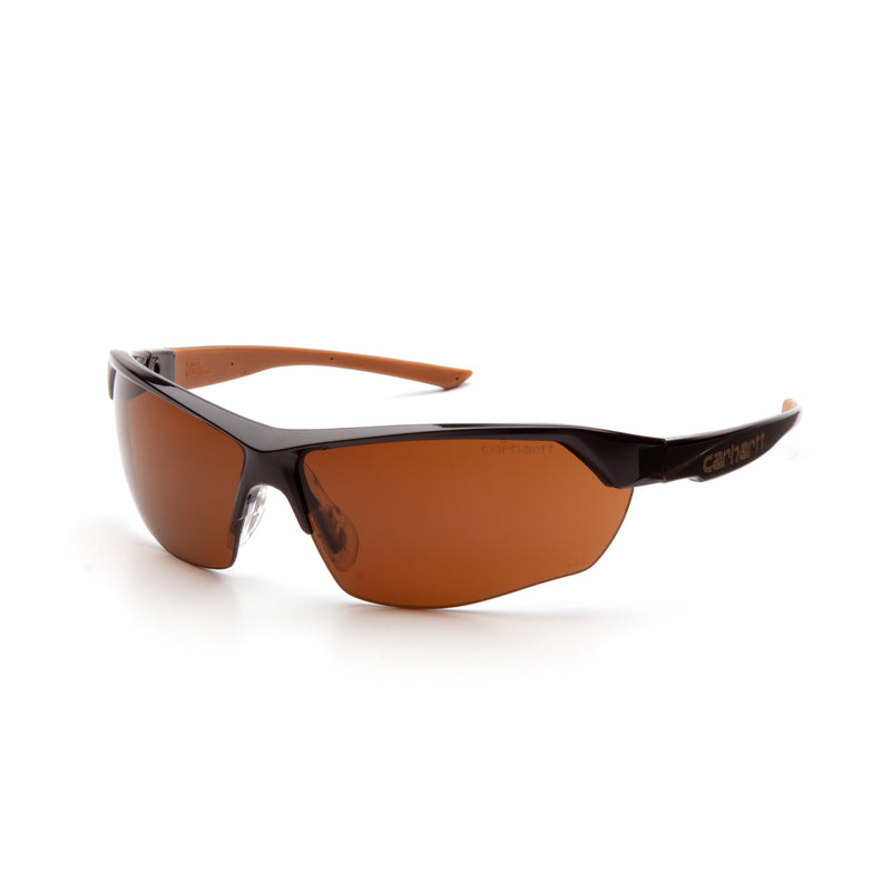 CARHARTT - Carhartt Braswell Anti-Fog Safety Glasses Bronze Lens Black Frame 1 pc