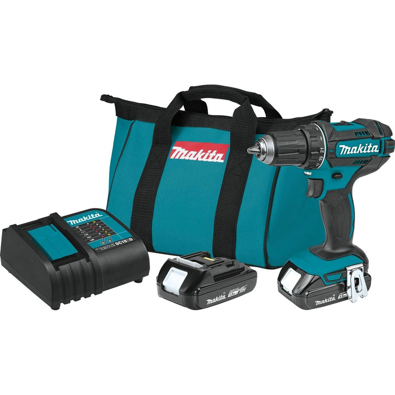 MAKITA - Makita 18V LXT 1/2 in. Brushed Cordless Drill/Driver Kit (Battery & Charger)