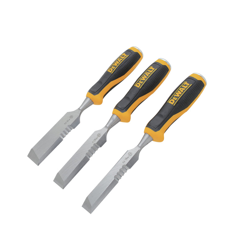 DEWALT - DeWalt Side Strike Wood Chisel Set 3 pk