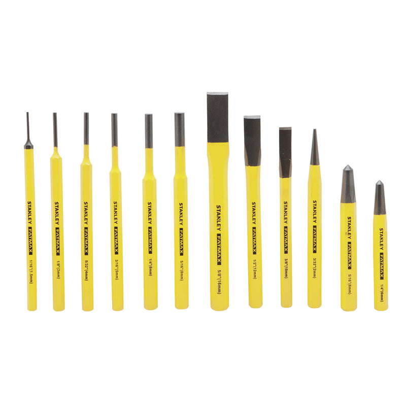 STANLEY - Stanley FatMax Punch and Chisel Set 12 pk