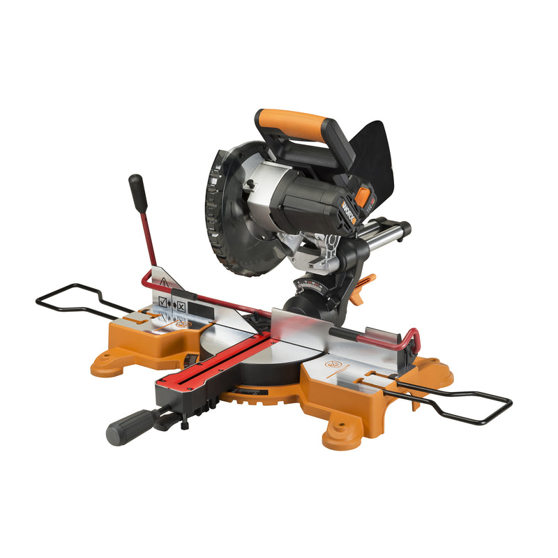 WORX - Worx 20V 7-1/4 in. Cordless Sliding Miter Saw Kit (Battery & Charger)
