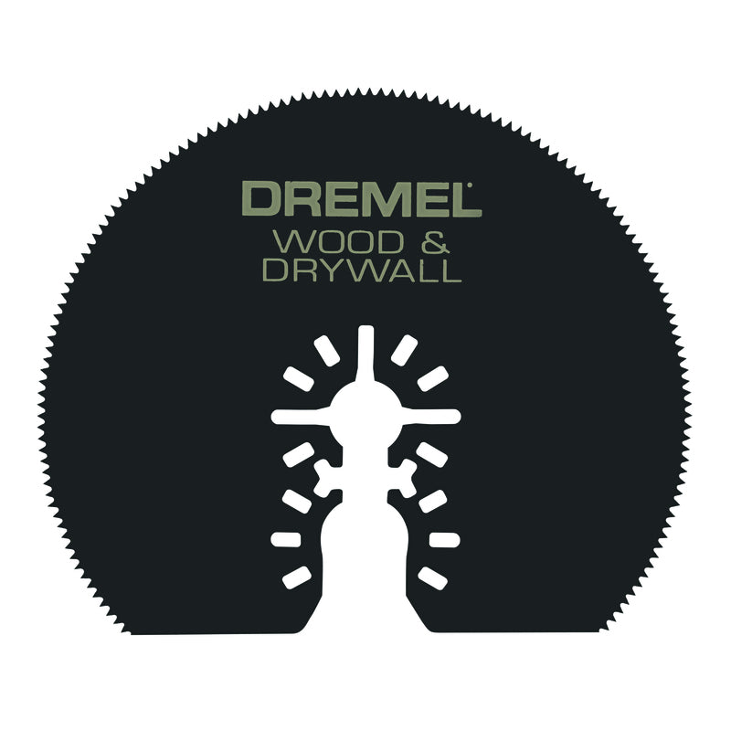 DREMEL - Dremel 3 in. Carbon Steel Universal Wood and Drywall Saw Blade 1 pc