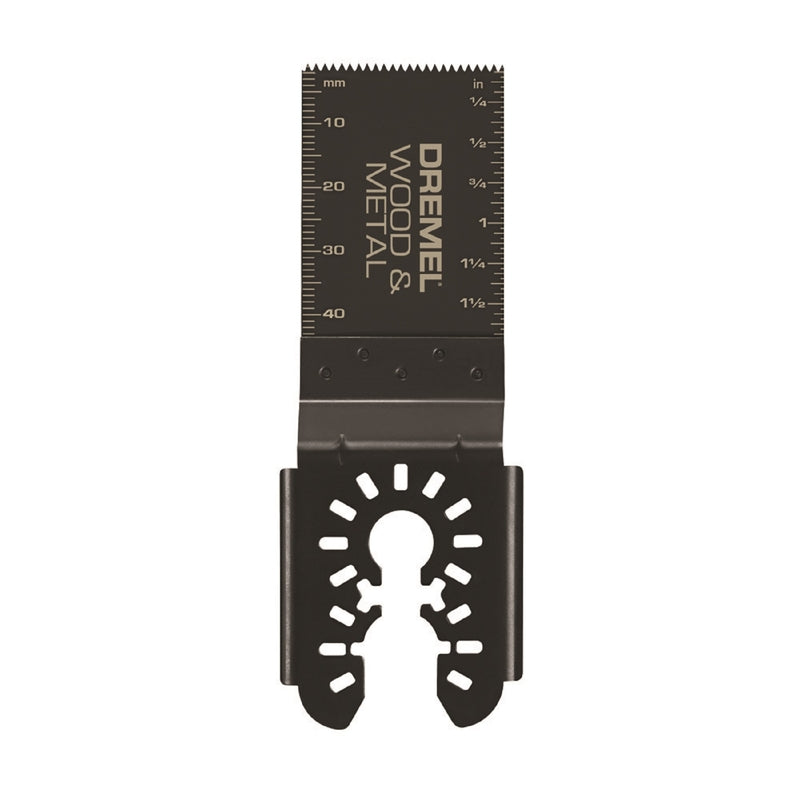 DREMEL - Dremel 1-5/8 in. Bi-Metal Universal Wood and Metal Flush Cut Blade 1 pk
