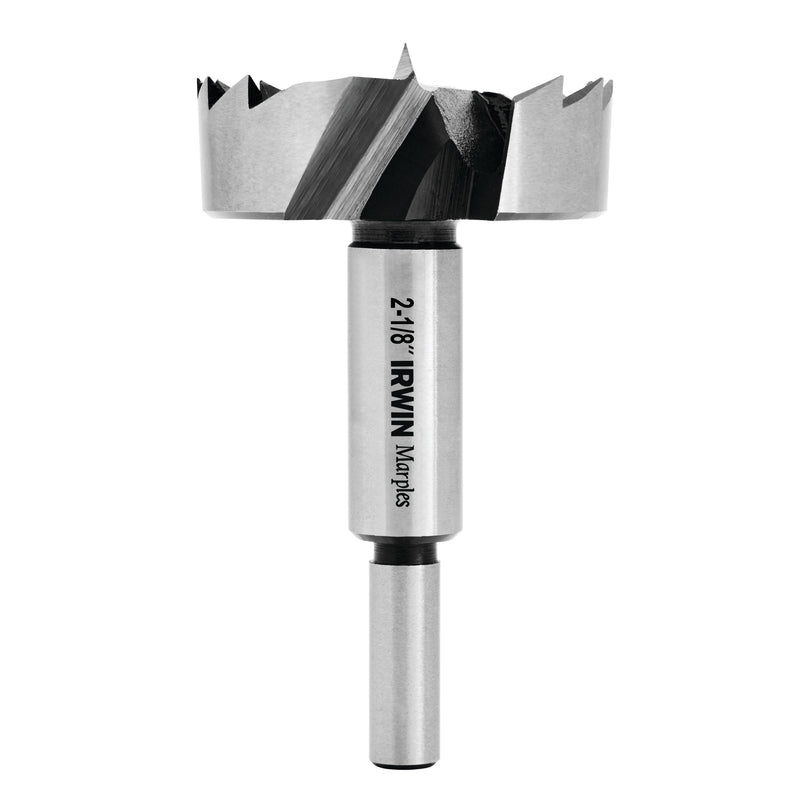 IRWIN - Irwin Marples 2-1/8 in. X 4 in. L Carbon Steel Forstner Drill Bit Round Shank 1 pc