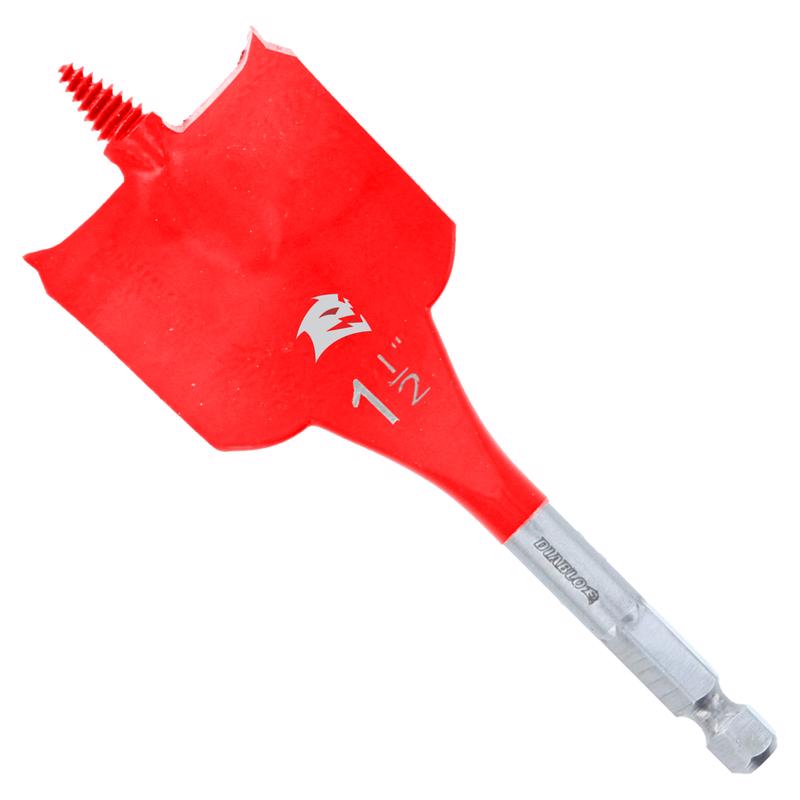 DIABLO - Diablo 1-1/2 in. X 4 in. L High Speed Steel Clean Wood Spade Bit Hex Shank 1 pk