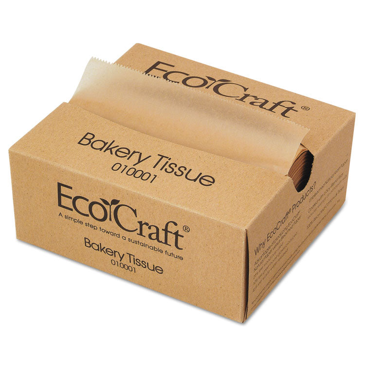 Bagcraft - EcoCraft Interfolded Dry Wax Deli Sheets, 6 x 10.75, Natural, 1,000/Box, 10 Boxes/Carton