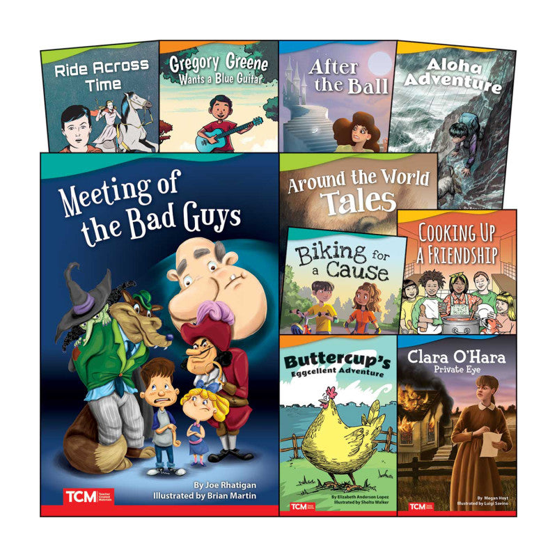 TEACHER CREATED MATERIALS - Literary Text Grade 4 Set 1: 10-Book Set