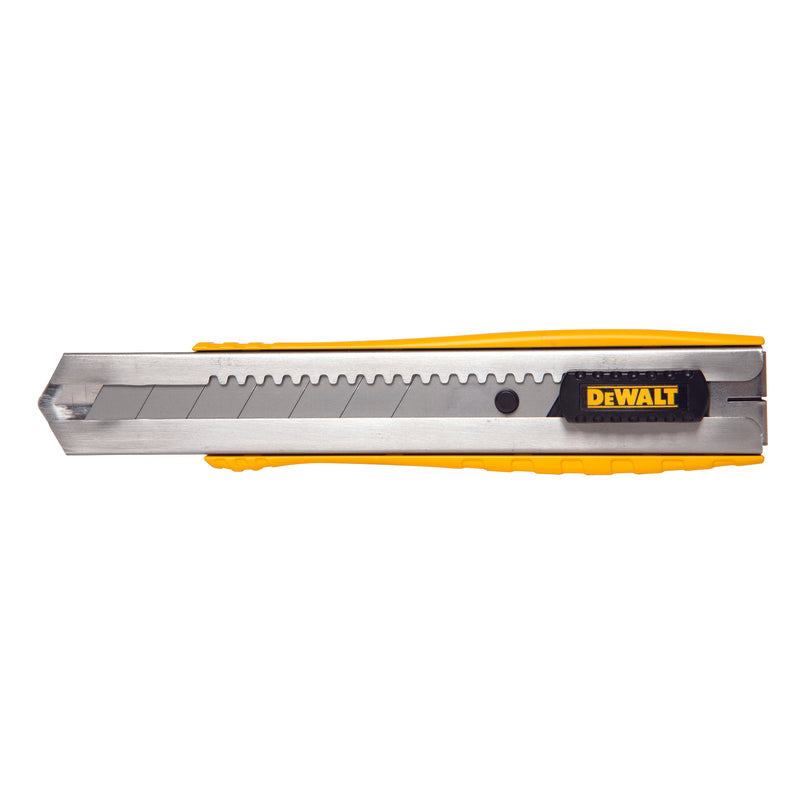 DEWALT - DeWalt 9-4/5 in. Self-Retracting Snap-Off Utility Knife Black/Yellow 1 pc