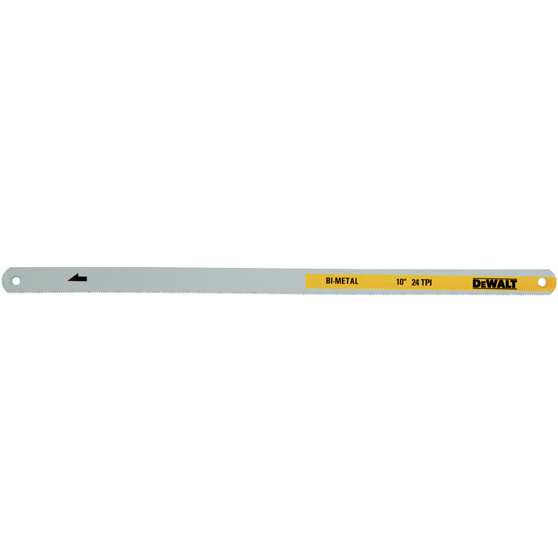 DEWALT - DeWalt 10 in. Bi-Metal Hacksaw Blade 24 TPI 2 pk