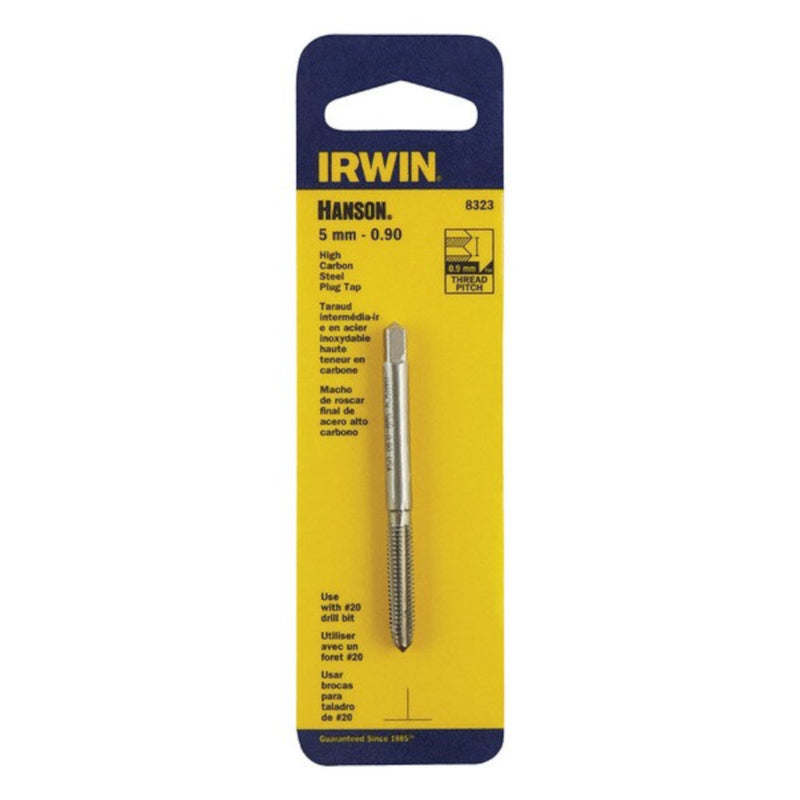 IRWIN - Irwin Hanson High Carbon Steel Metric Plug Tap 5 - 0.90 mm 1 pc