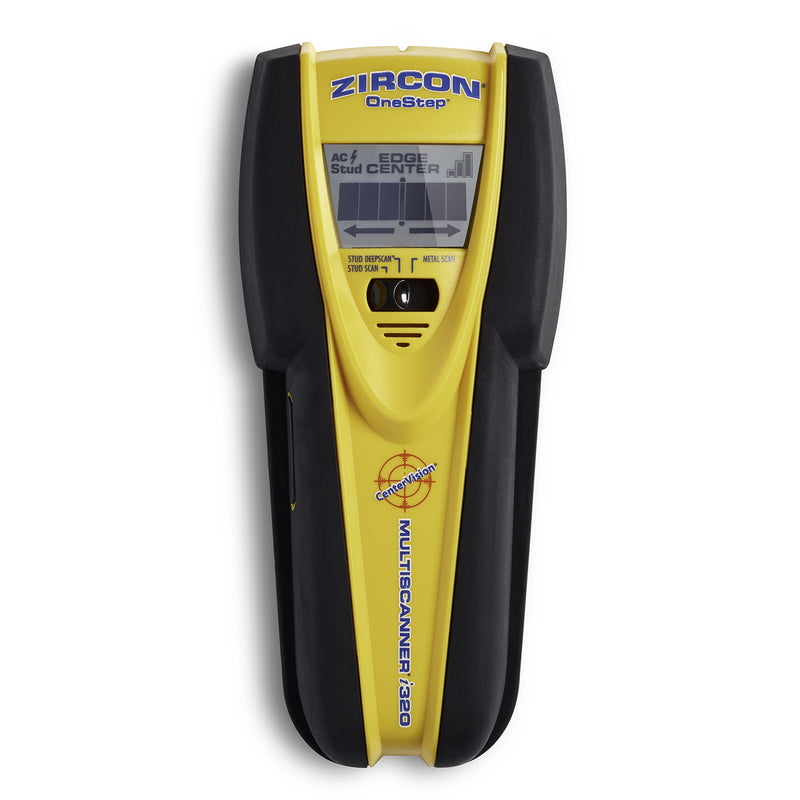 ZIRCON - Zircon OneStep I320 7.28 in. L X 3.27 in. W Multifunction Stud Finder 3 in. 1 pc