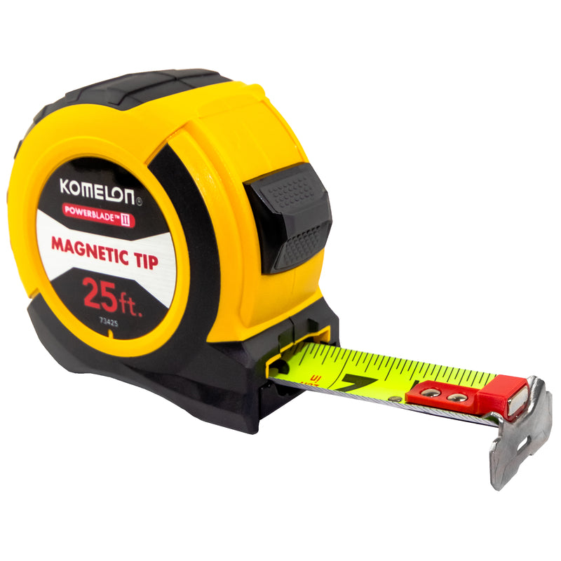 KOMELON - Komelon 25 ft. L X 1.06 in. W Magnetic Tape Measure 1 pk