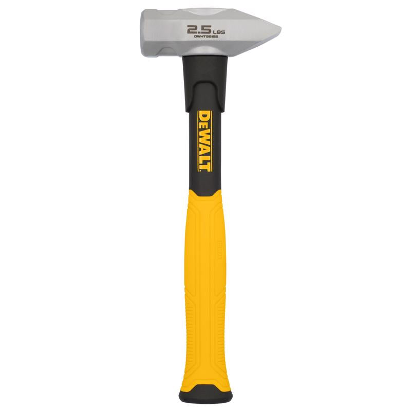 DEWALT - DeWalt 2.5 lb Steel Blacksmith Hammer 12 in. Fiberglass Handle