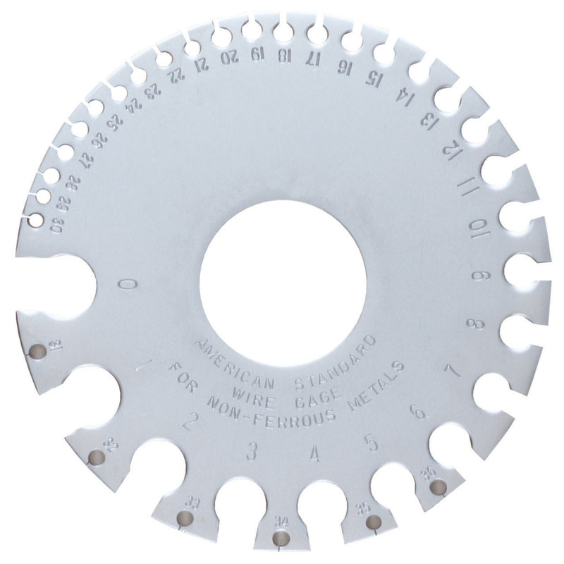GENERAL - General 3.25 in. L Silver Cable Ripper & Wire Gauge [20]